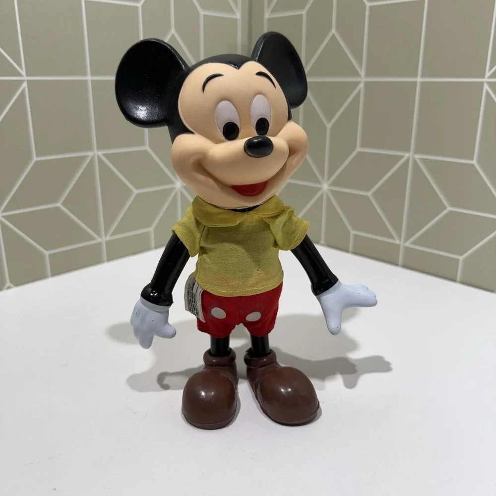 VTG Marx 1960s Twistable Mickey Mouse 8